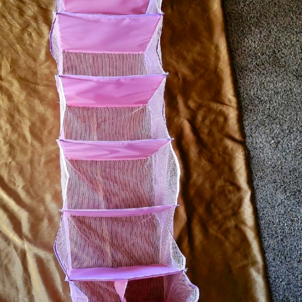 Kids closet shelf